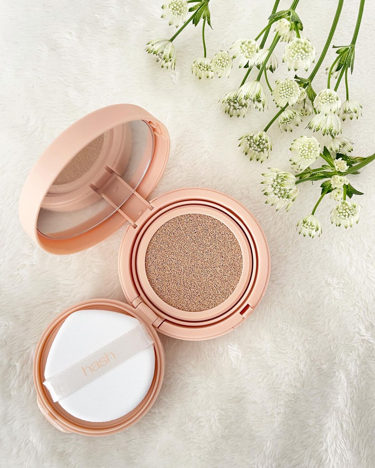 クラウド スキン グロー クッション XX01 ホンデ/HASH/クッションファンデーションを使ったクチコミ（2枚目）