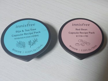 innisfree カプセルレシピパック N B＆Tのクチコミ「【使った商品】
innisfree
カプセルレシピパック N B＆T
カプセルレシピパック R.....」（1枚目）