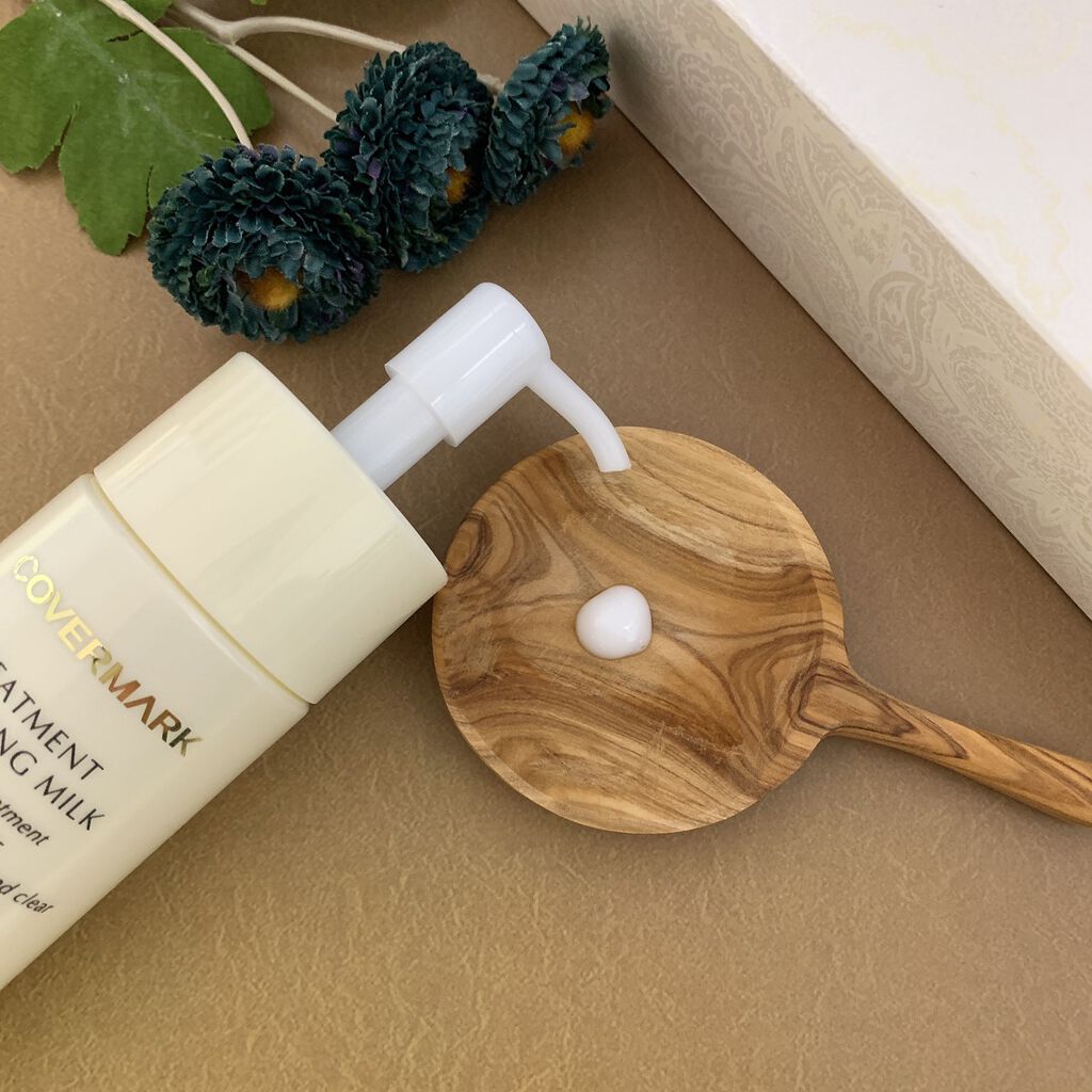 トリートメント クレンジング ミルク/COVERMARK/ミルククレンジングを使ったクチコミ(3枚目)