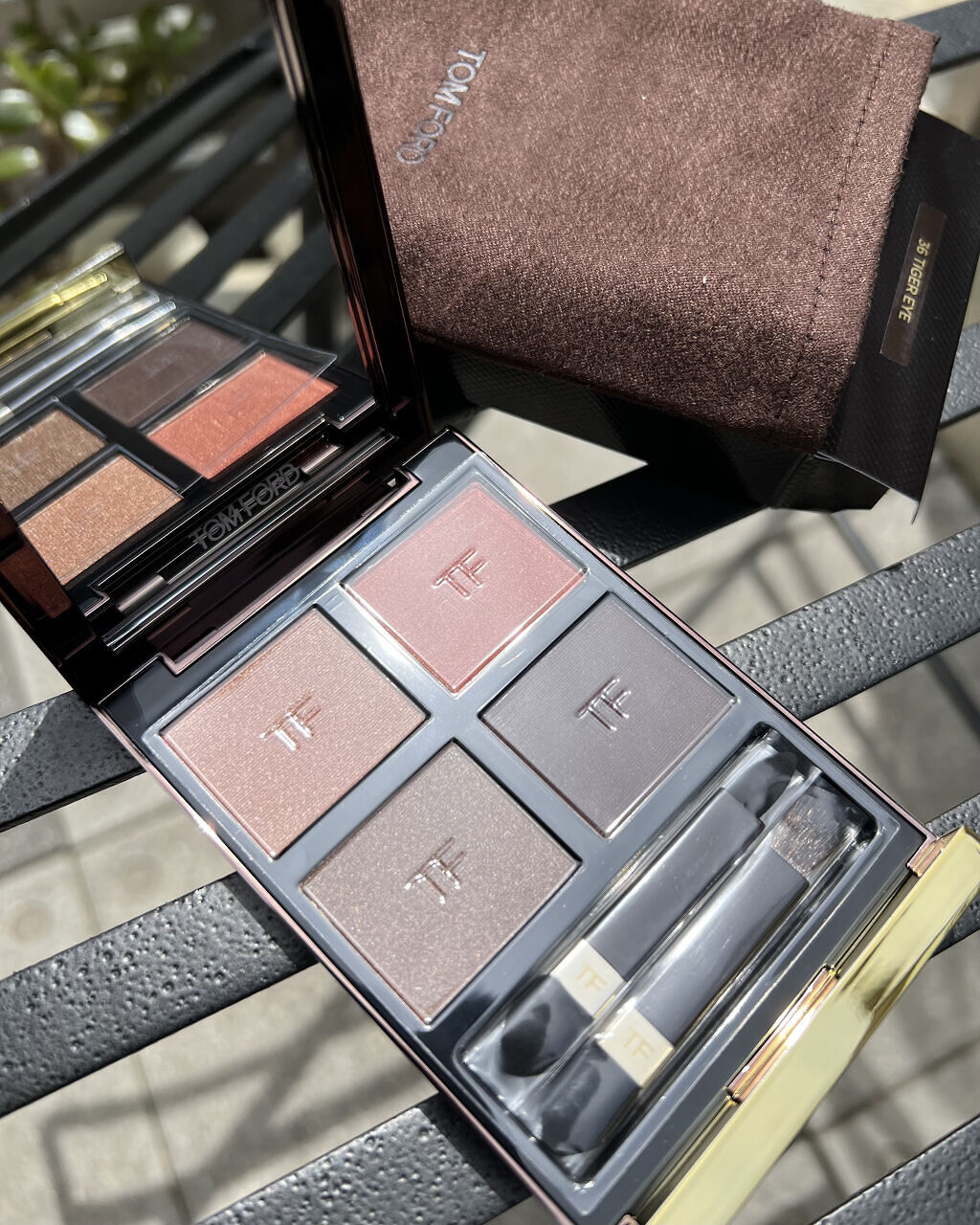 アイ カラー クォード C /TOM FORD BEAUTY/アイシャドウパレットを使ったクチコミ（1枚目）