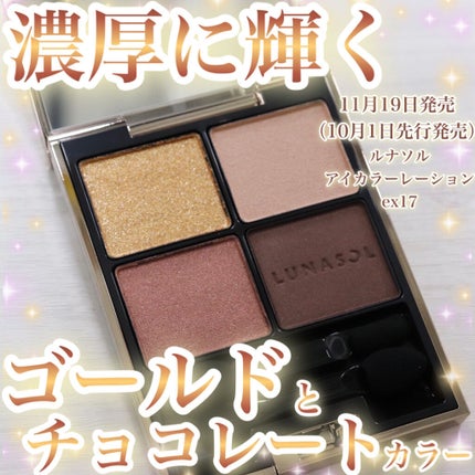 アイカラーレーション/LUNASOL/アイシャドウパレットを使ったクチコミ(1枚目)