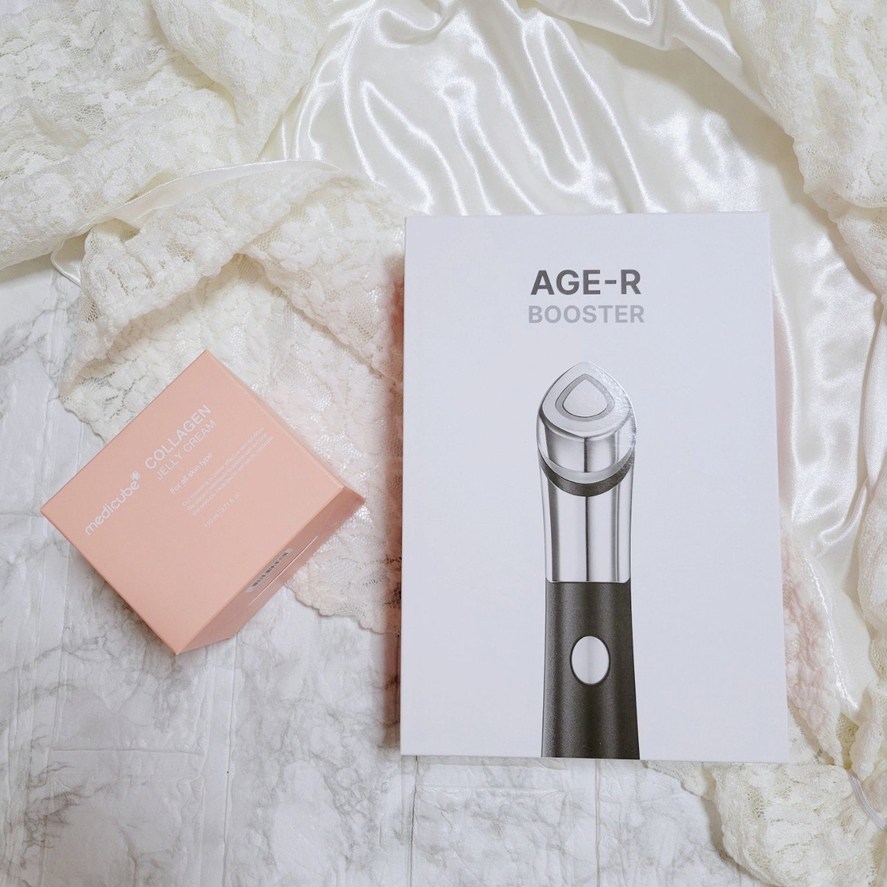 AGE-Rスキンブースターショット/MEDICUBE/美顔器・マッサージを使ったクチコミ（2枚目）