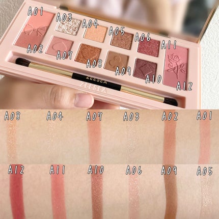 ZEESEA「ファンタジーパーク」12色アイシャドウパレット/ZEESEA/アイシャドウパレットを使ったクチコミ(2枚目)