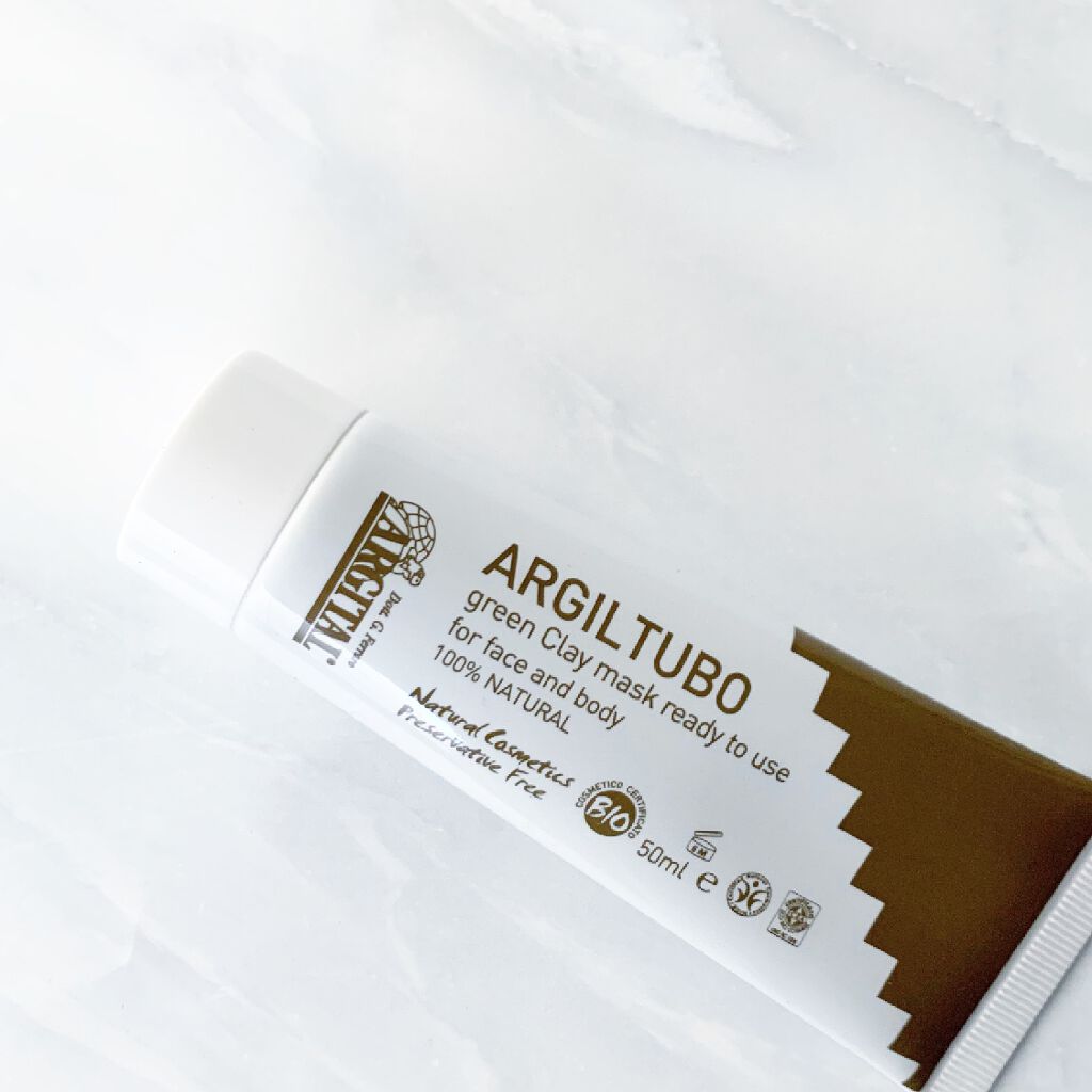 グリーンクレイペースト/ARGITAL/洗い流すパック・マスクを使ったクチコミ（1枚目）