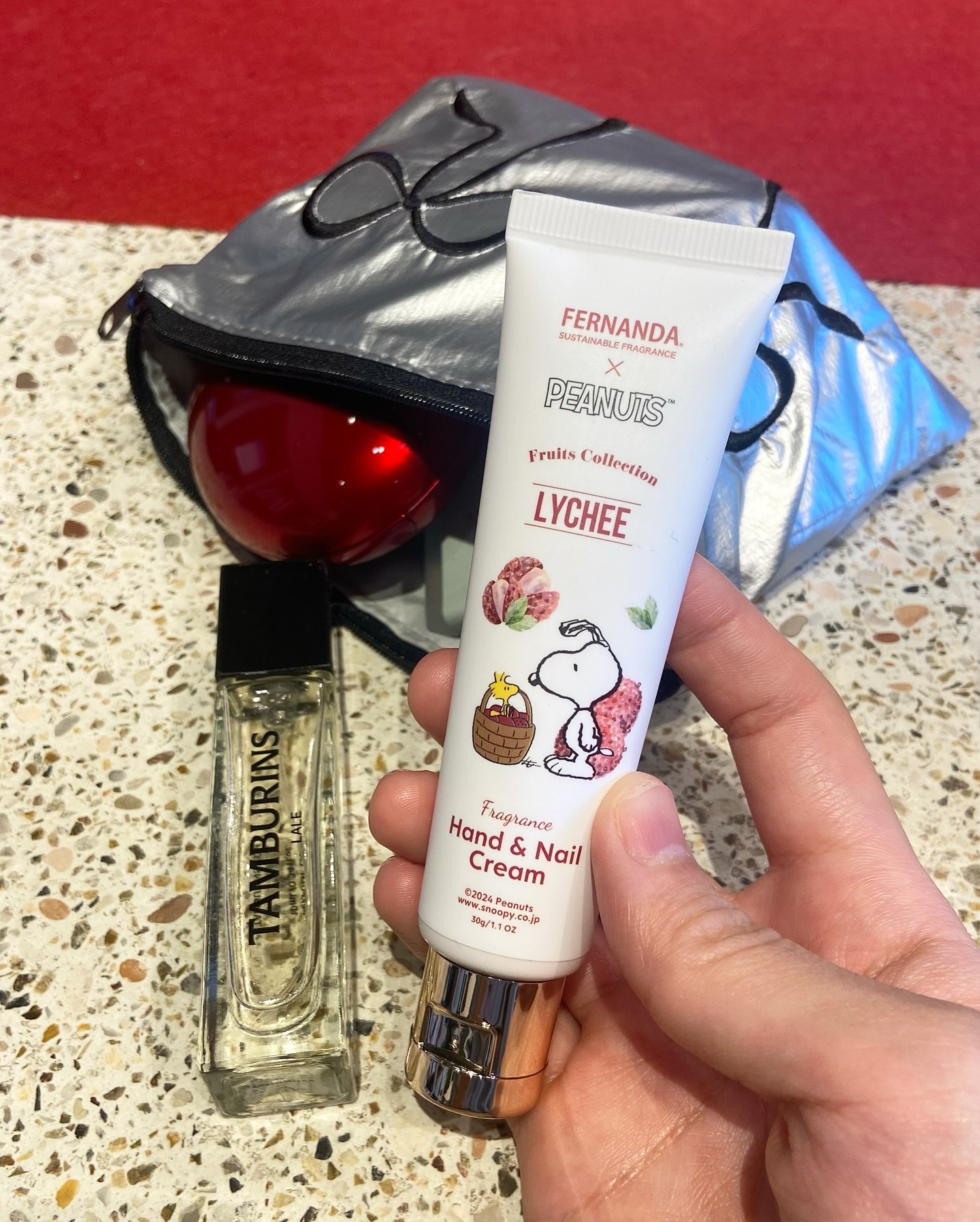 フレグランスプレミアムハンドクリーム（ライチ）/フェルナンダ/ハンドクリームを使ったクチコミ（1枚目）