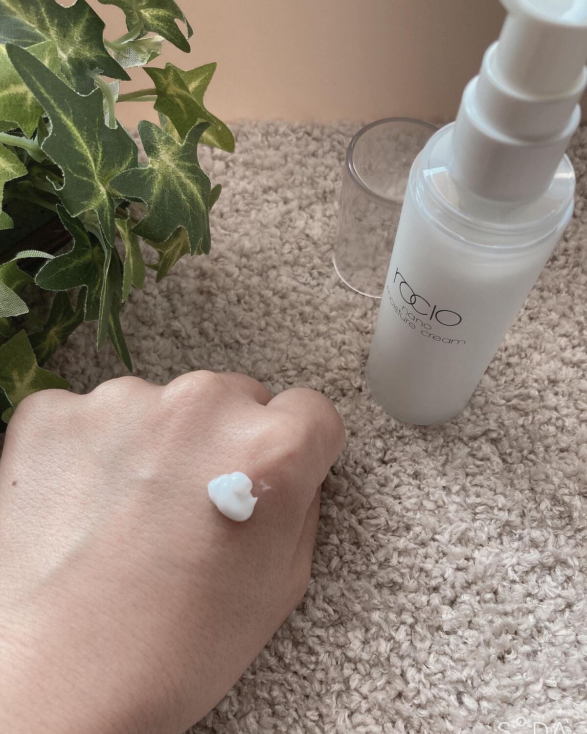 ナノモイスチュアクリーム/ rocio /フェイスクリームを使ったクチコミ(2枚目)