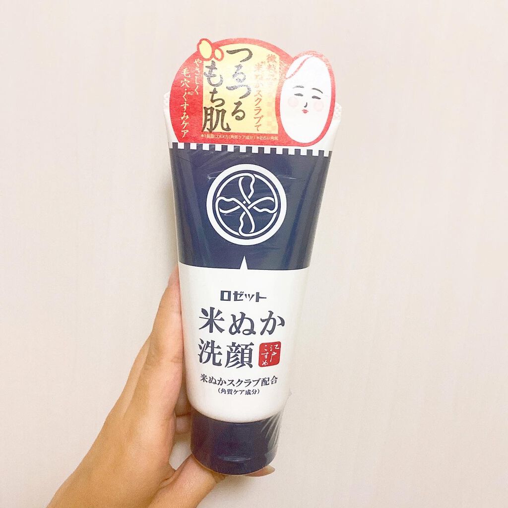 江戸こすめ 米ぬか洗顔/ロゼット/洗顔フォームを使ったクチコミ(1枚目)
