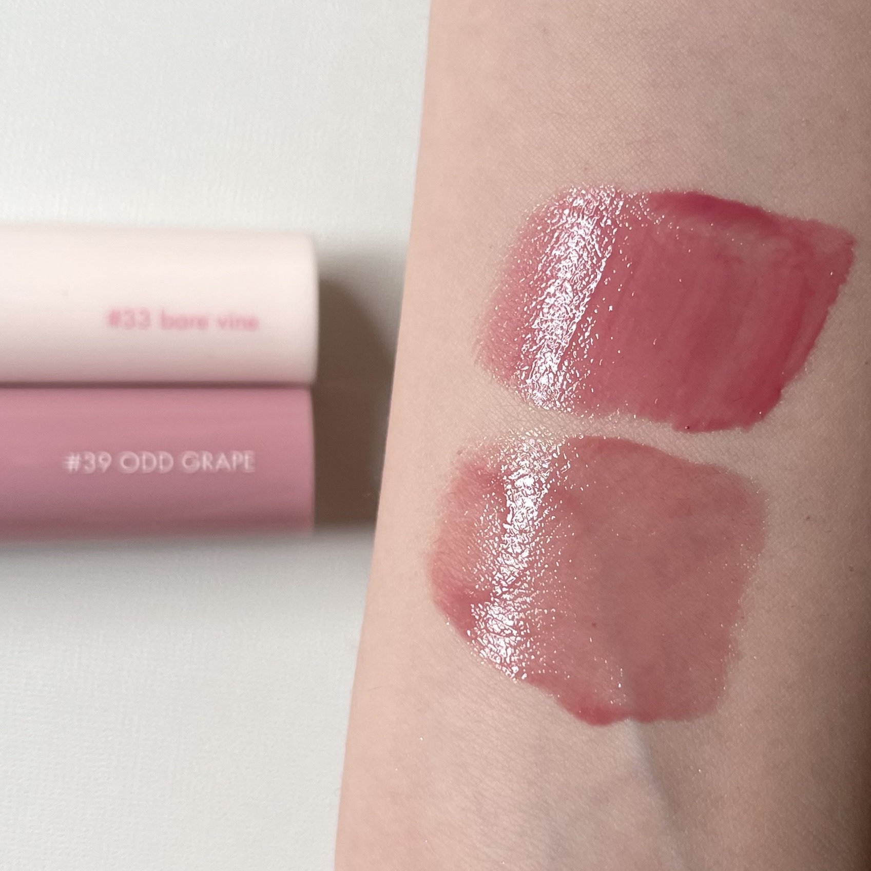 ジューシーラスティングティント/rom&nd/リップティントを使ったクチコミ（1枚目）