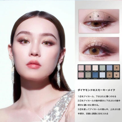 エクスプローラ12色 動物アイシャドウパレット/PERFECT DIARY/アイシャドウパレットを使ったクチコミ(10枚目)