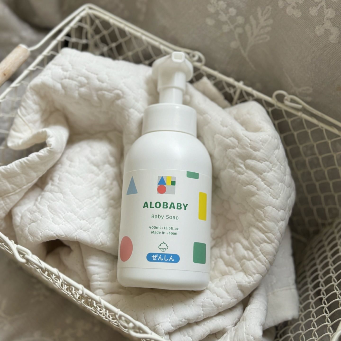 ベビーソープ｜ALOBABYの口コミ - \ もちもち泡で頭も体も