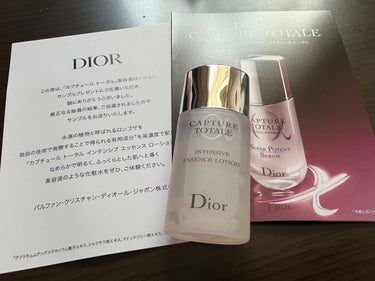 カプチュール トータル インテンシブ エッセンス ローション/Dior/化粧水を使ったクチコミ（1枚目）