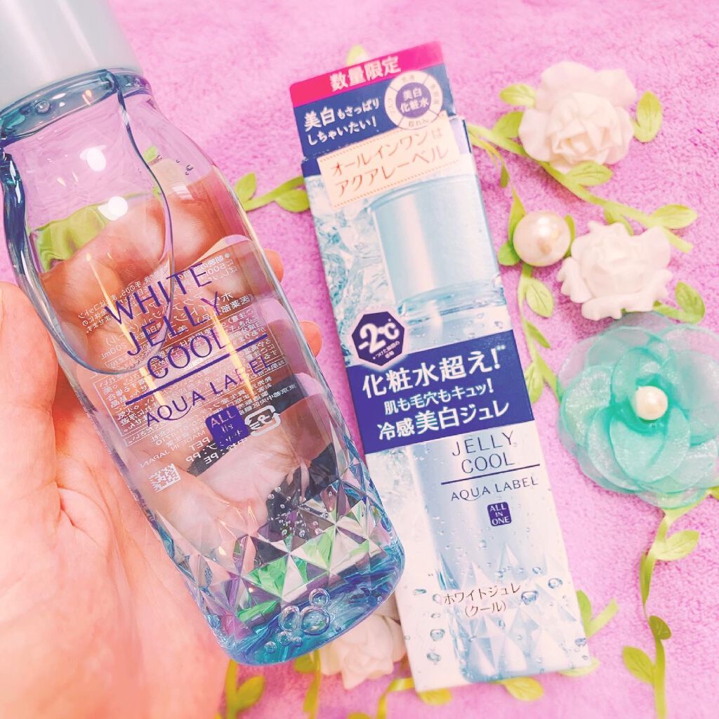 ホワイトジュレ クール/アクアレーベル/オールインワン化粧品を使ったクチコミ(2枚目)