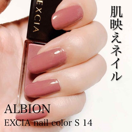 エクシア AL ネイルカラー S/ALBION/マニキュアを使ったクチコミ(1枚目)