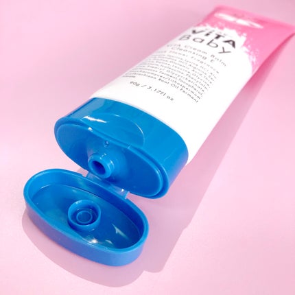 ViTABaby ViTAクリームバームクレンジングEのクチコミ「最近肌のハリがなくなってきたかも…
とお悩みの方におすすめのクレンジング💙
パパイン酵素(※.....」(3枚目)