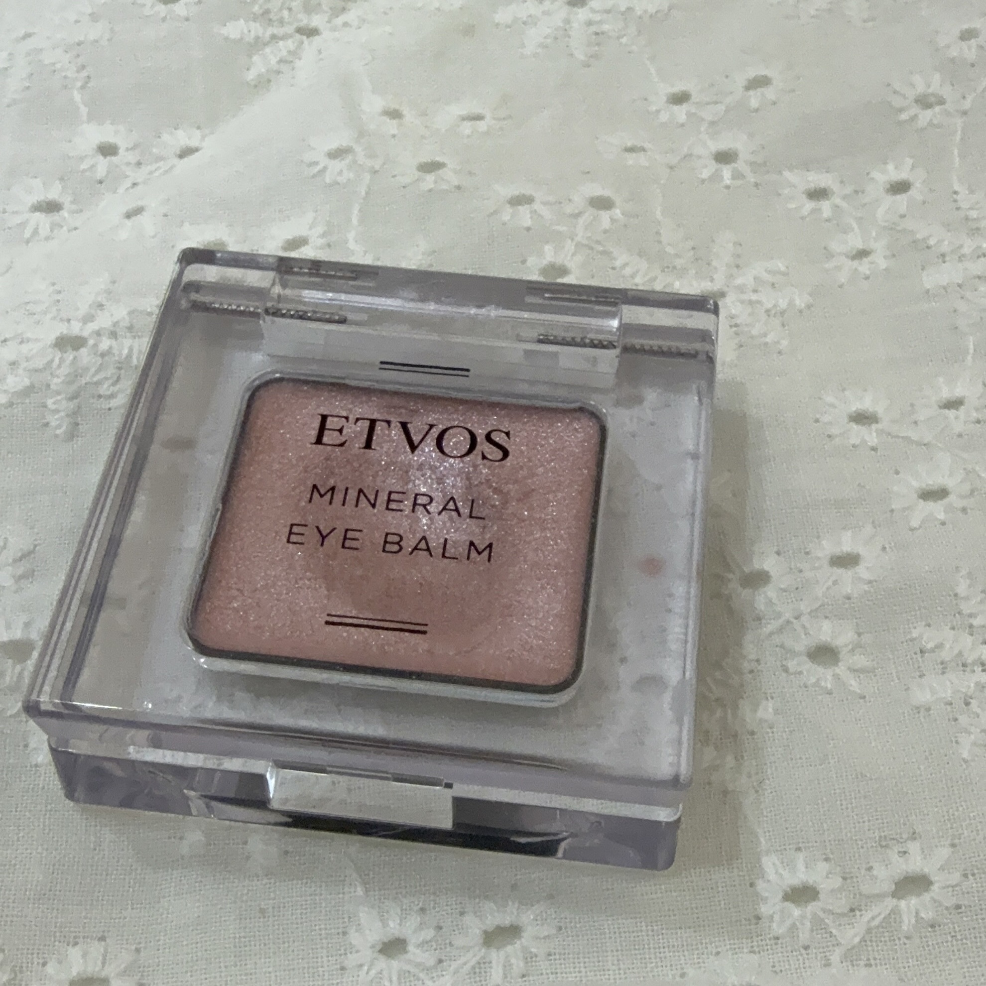 ミネラルアイバーム/エトヴォス/ジェル・クリームアイシャドウを使ったクチコミ（1枚目）