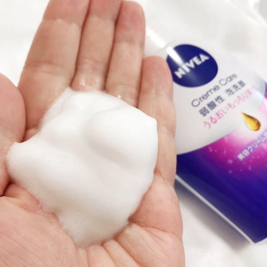 ニベア クリアビューティー弱酸性泡洗顔 もっちり美肌 本体 150ml/ニベア/泡洗顔を使ったクチコミ（2枚目）