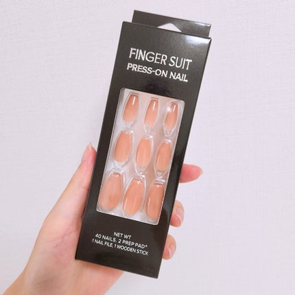 ネイルチップ(シールタイプ) ココブラウン(Coco Brown)/FINGER SUIT/ネイルチップ・パーツの画像