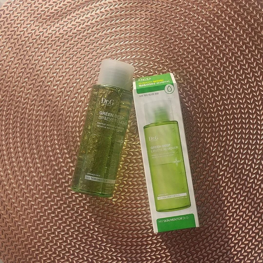 グリーンディープリップ＆アイリムーバー/Dr.G/ポイントメイクリムーバーを使ったクチコミ（1枚目）