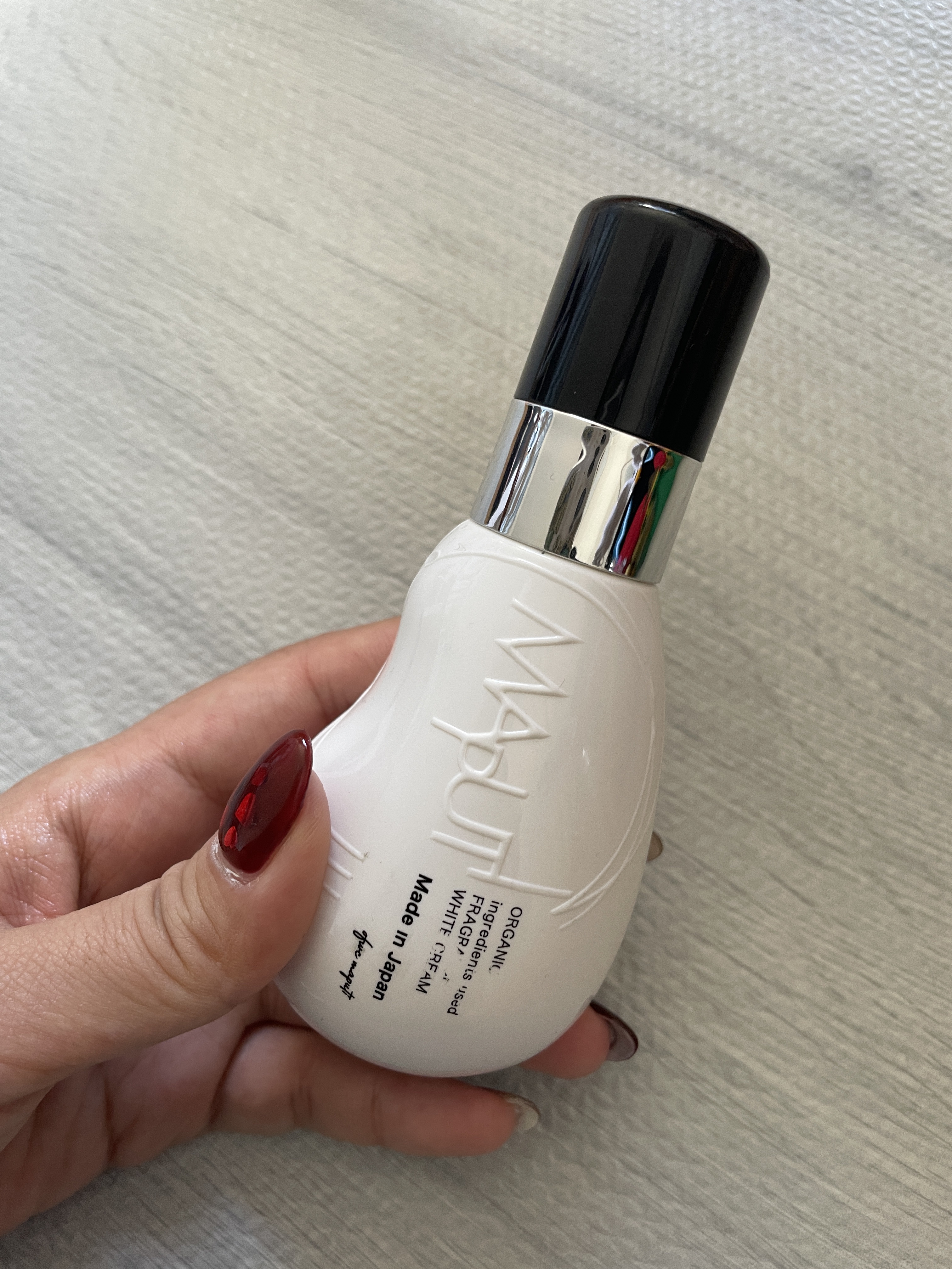 オーガニックフレグランスホワイトクリーム/MAPUTI/デリケートゾーンケアを使ったクチコミ（1枚目）