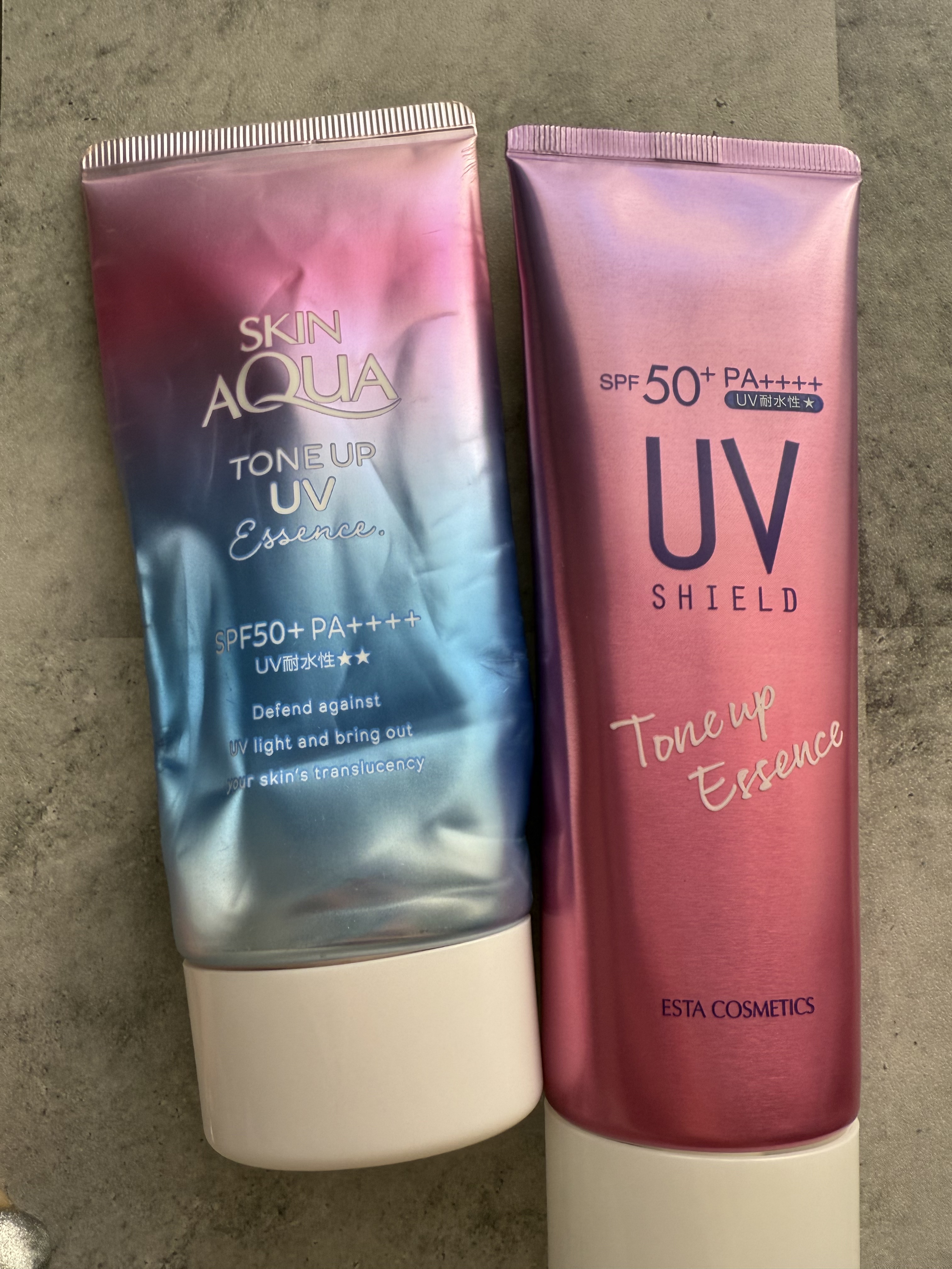 スキンアクア トーンアップUVエッセンス/スキンアクア/日焼け止めクリームを使ったクチコミ（1枚目）