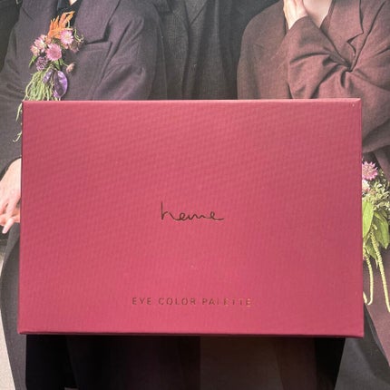 アイカラーパレット/heme/アイシャドウパレットを使ったクチコミ(1枚目)