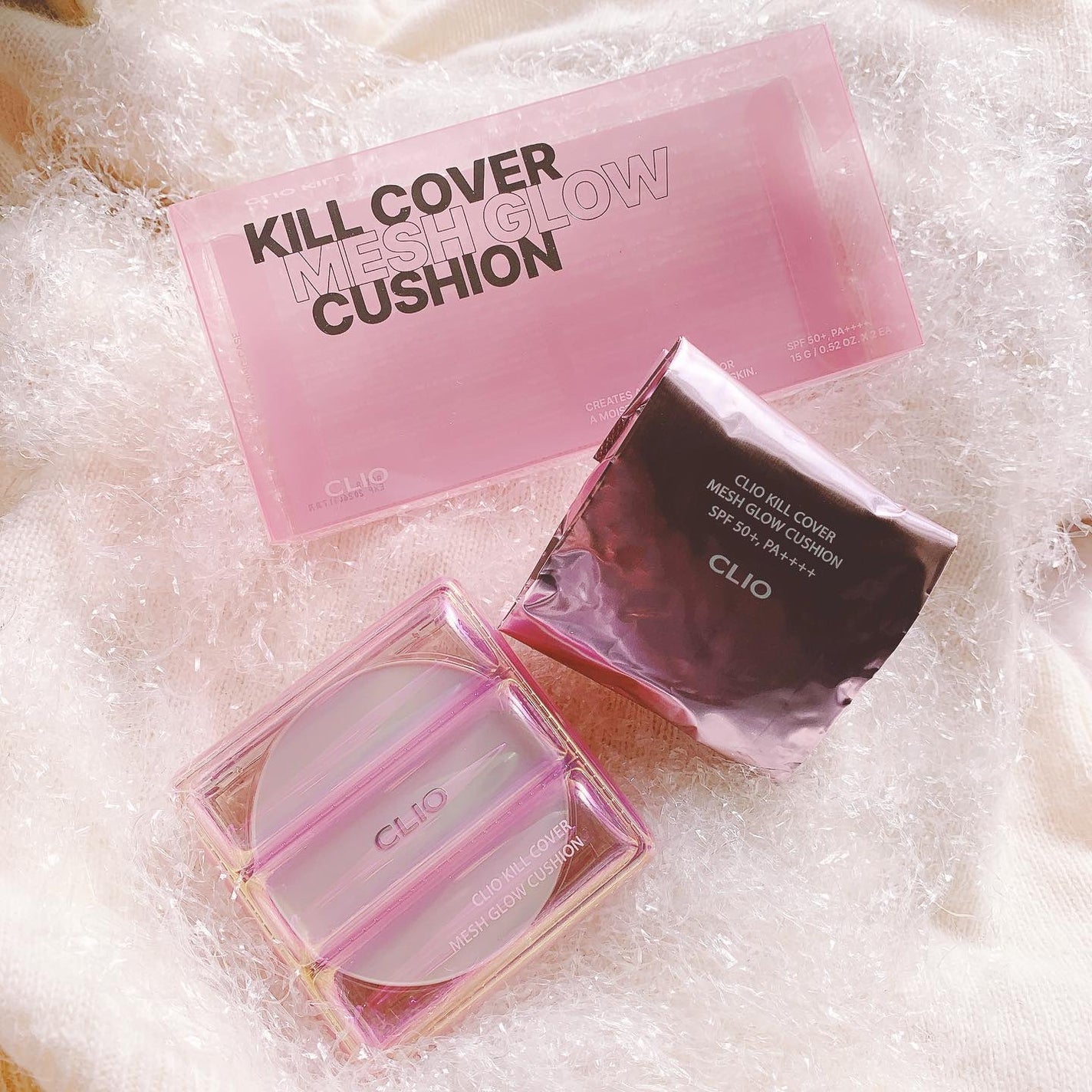 キル カバー メッシュ グロウ クッション/CLIO/クッションファンデーションを使ったクチコミ(1枚目)