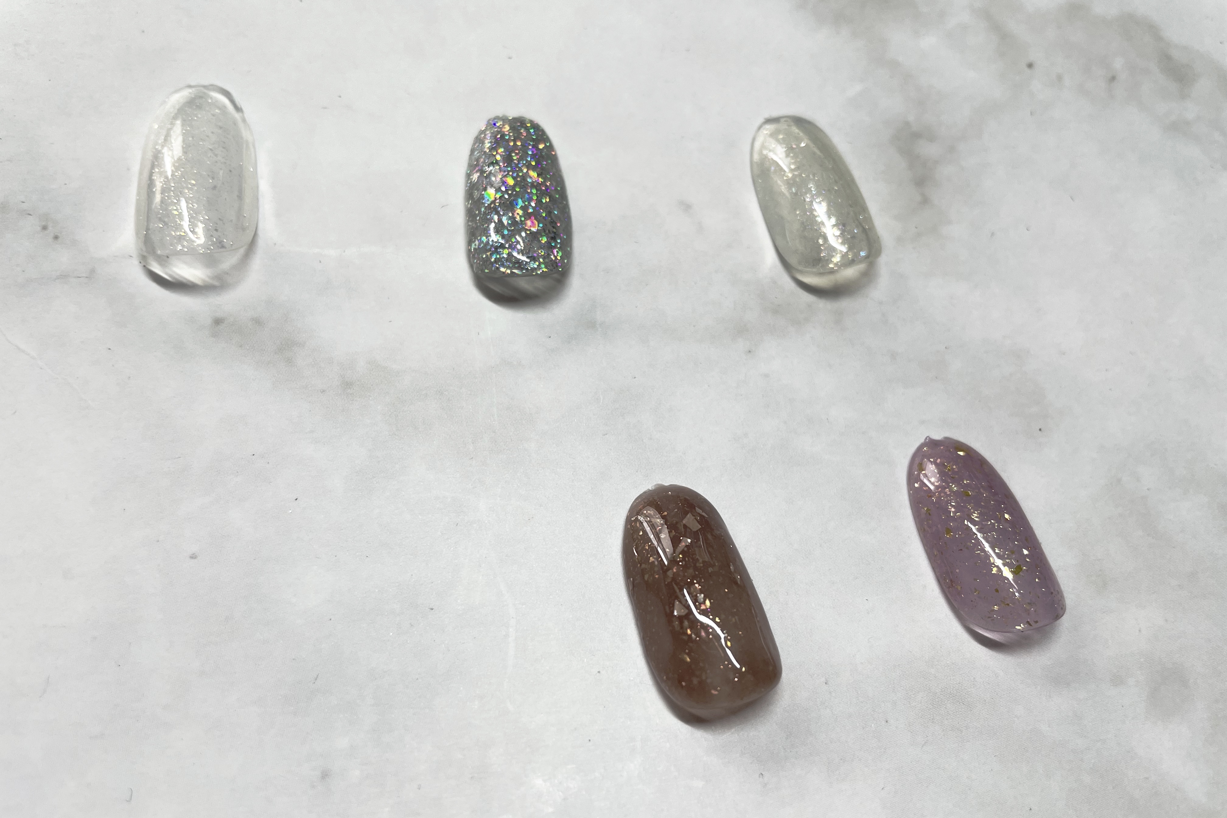 ジェルネイル（ライト対応）/セリア/ジェルネイルを使ったクチコミ（3枚目）