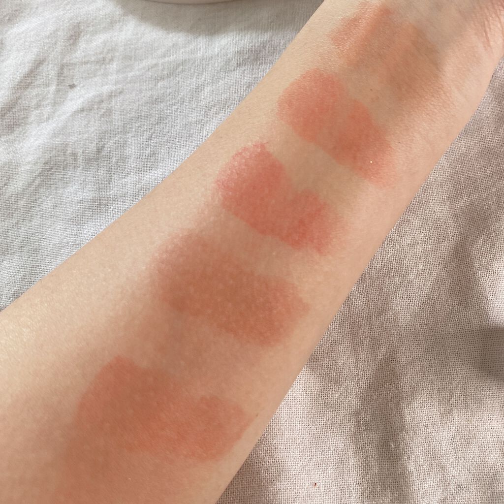 ブラーベルベットティント/dasique/リップティントを使ったクチコミ(4枚目)