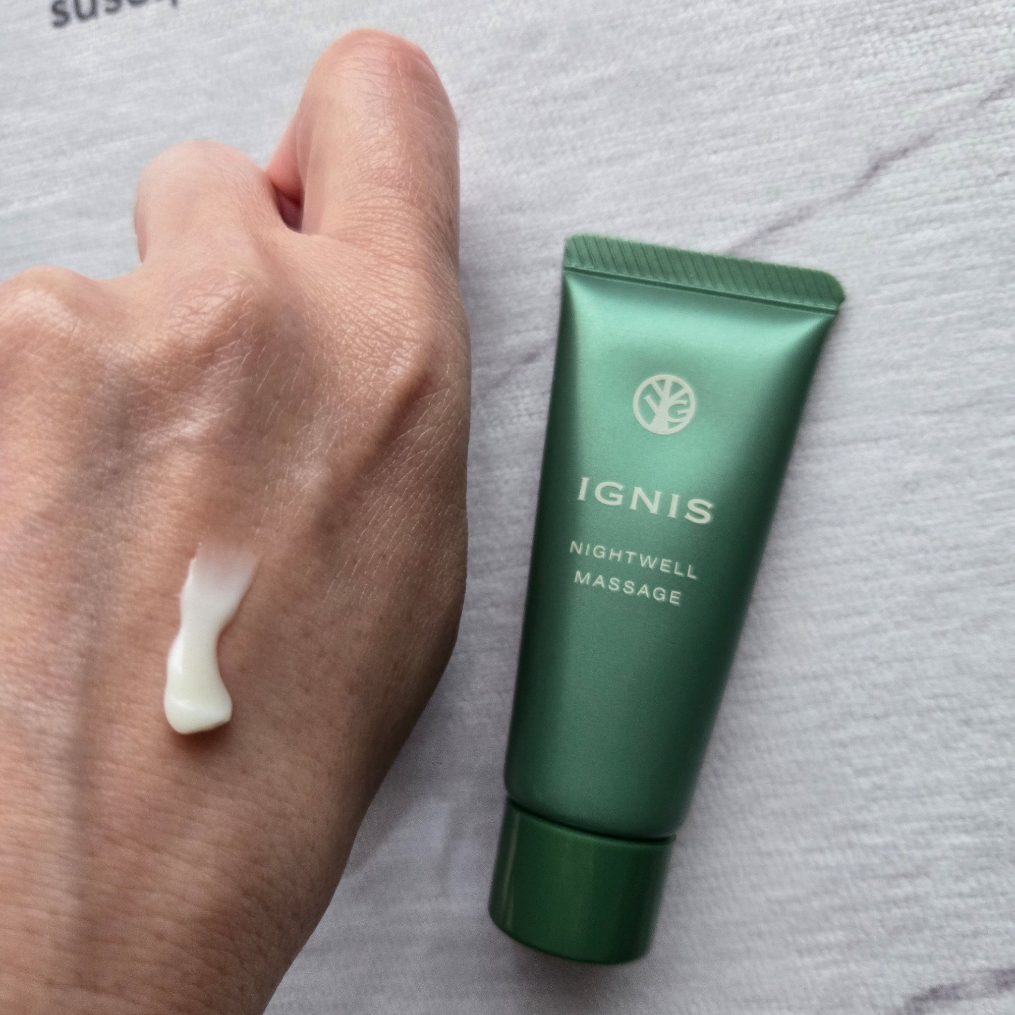 ナイトウェル マッサージ/IGNIS/マッサージクリームを使ったクチコミ（1枚目）