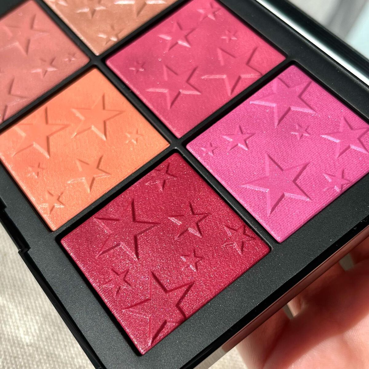 ライジングスター チークパレット /NARS/パウダーチークを使ったクチコミ(3枚目)