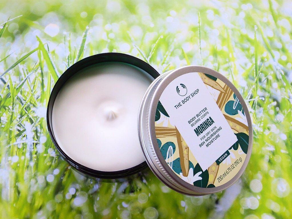 ボディバター モリンガ/THE BODY SHOP/ボディクリームを使ったクチコミ(1枚目)