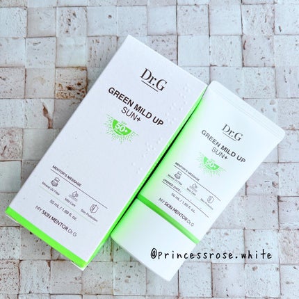 グリーンマイルドアップサンプラス/Dr.G/日焼け止めクリームを使ったクチコミ(6枚目)