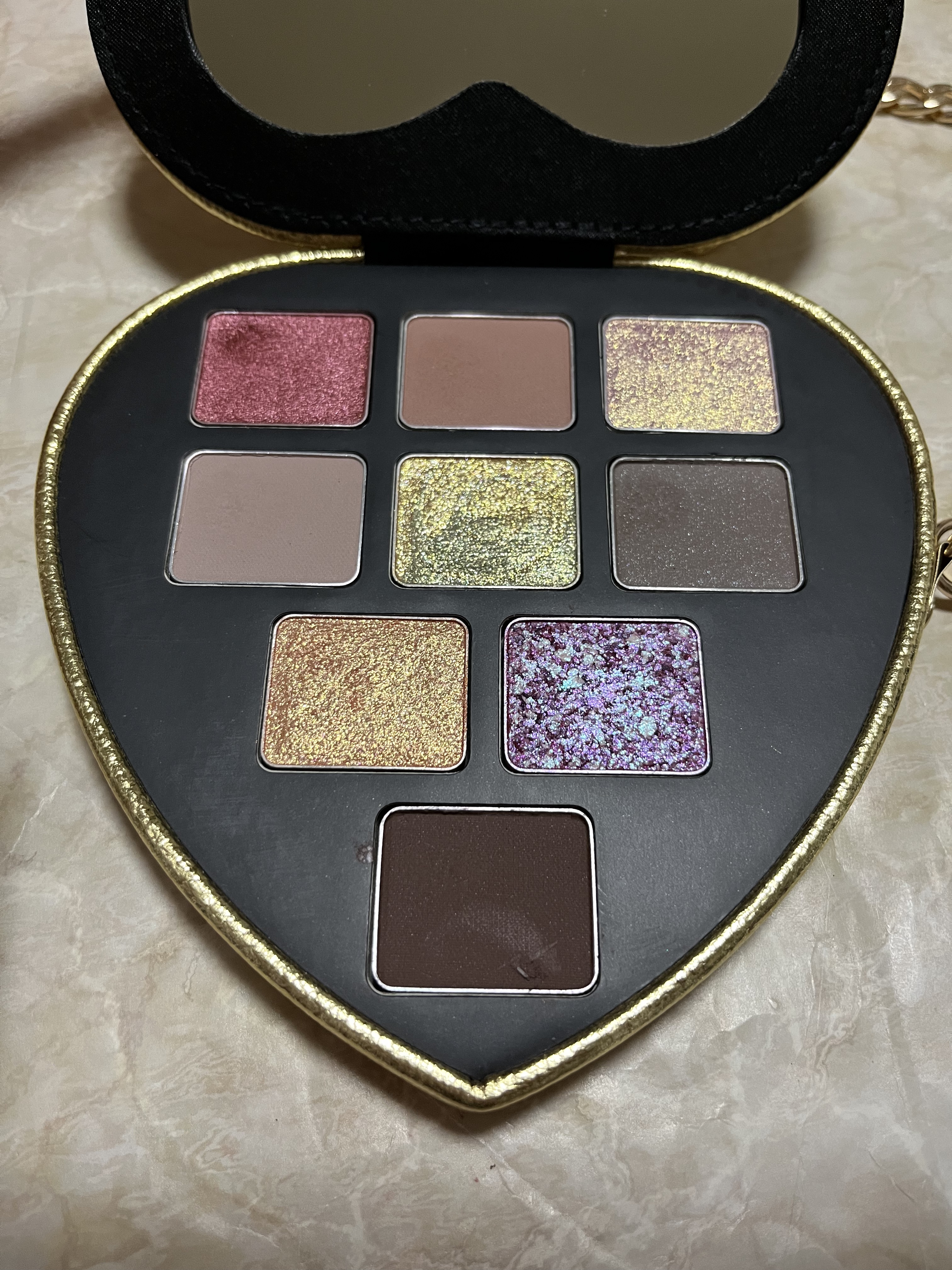 ストーン オーシャン アドベンチャー アイシャドー パレット（限定）/shu uemura/アイシャドウパレットを使ったクチコミ（2枚目）