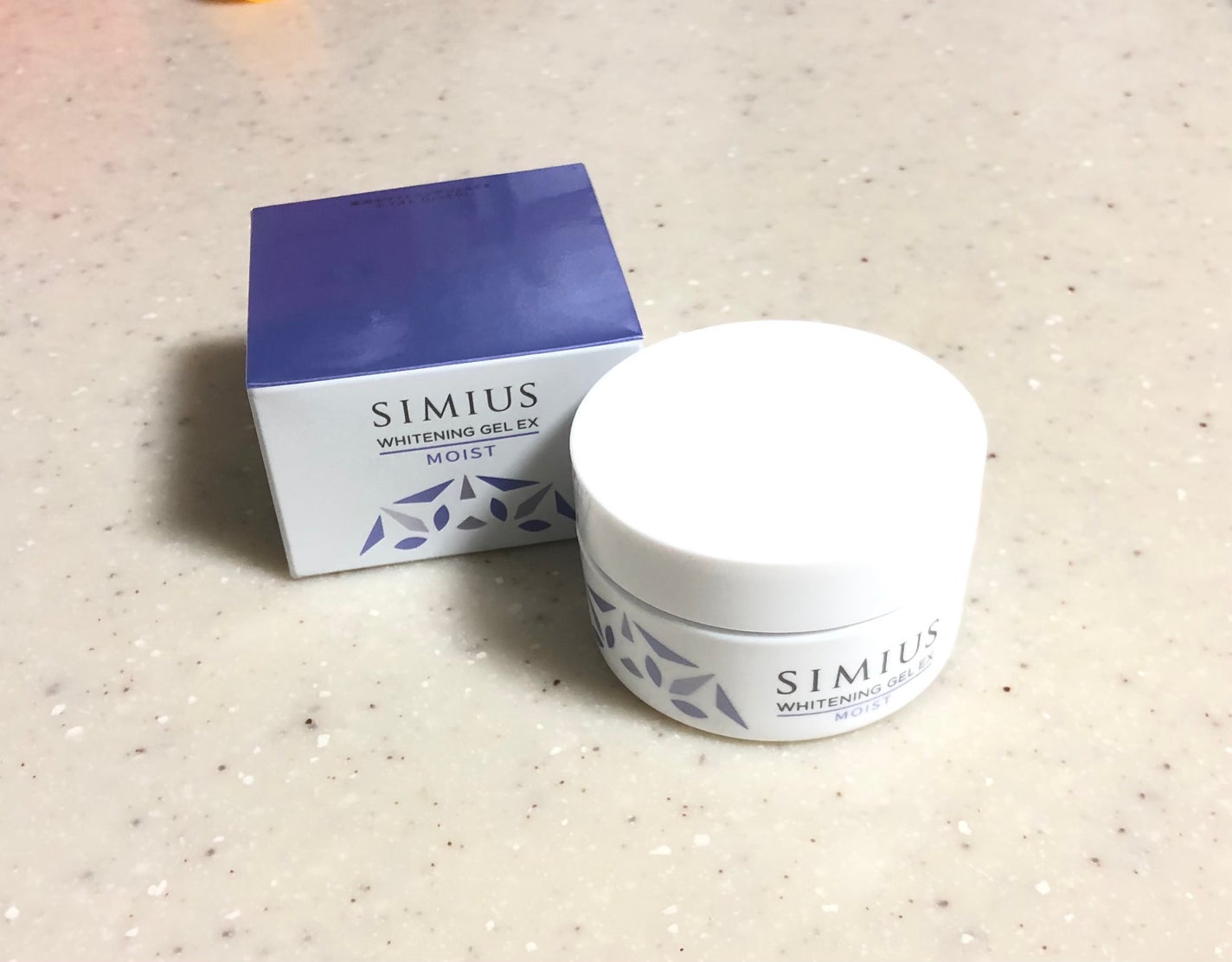 薬用ホワイトニングジェルEX モイスト(しっとり)/シミウス/オールインワン化粧品を使ったクチコミ(1枚目)