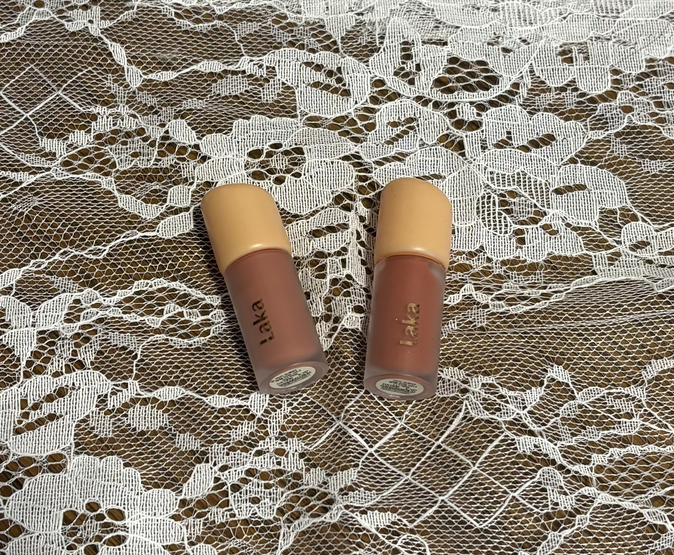 フルーティーグラムティント ミニデュオ #スプリングトーンエディション/Laka/リップティントを使ったクチコミ（1枚目）