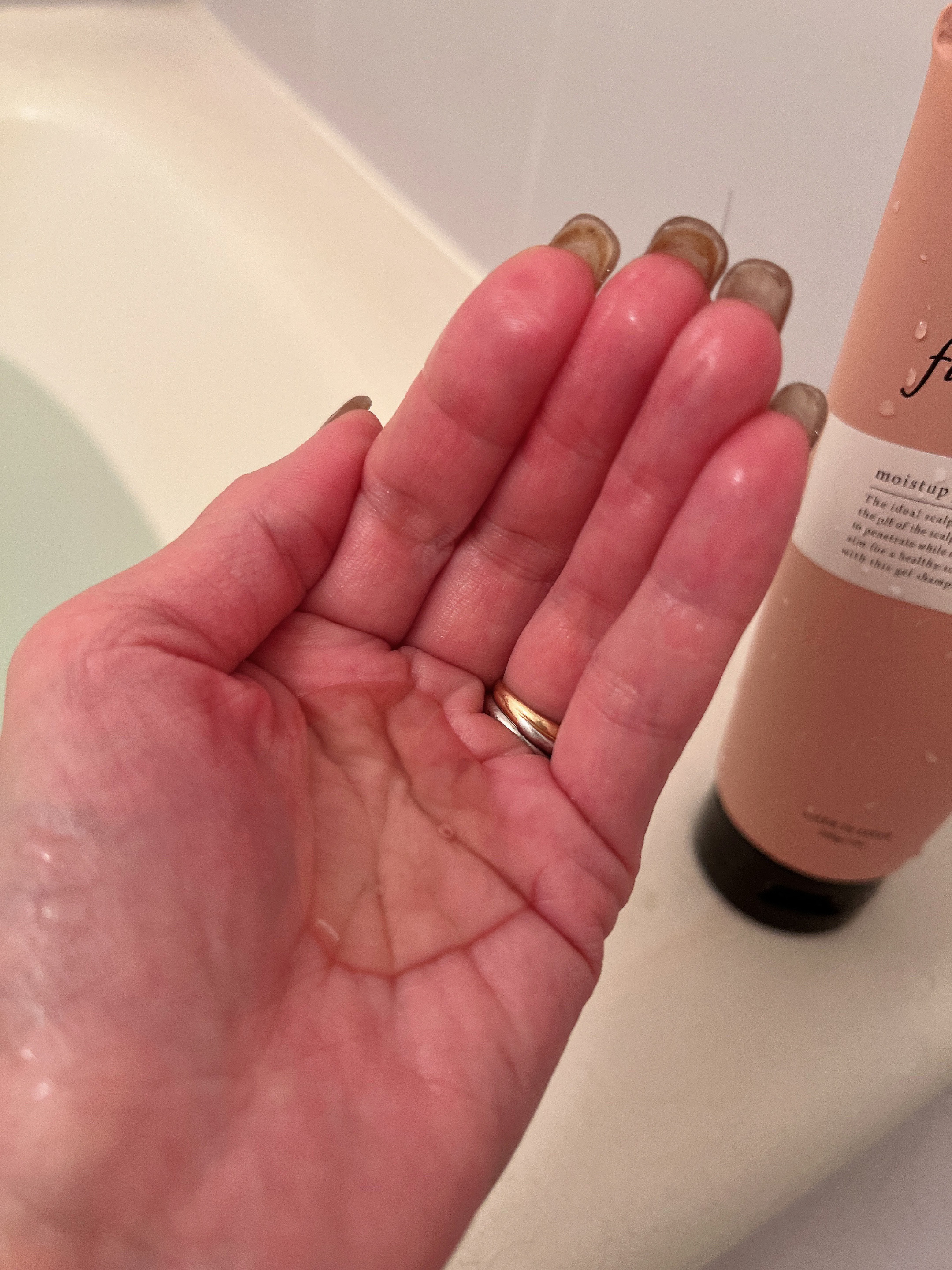 モイストアップ ジェル シャンプー/トリートメント/fuettarich (フエッタリッチ)/サロンシャンプーを使ったクチコミ（3枚目）