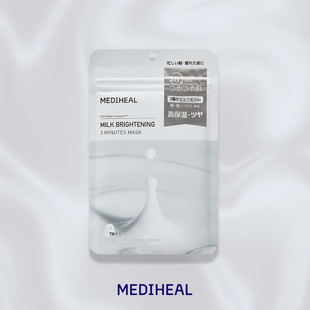 ／
📢新商品発売！
＼

一時欠品が続いた「ミルクブライトニングトナー」からシートマスクが誕生！

保湿・キメケアを３分で。
忙しい朝・晩どんな時でもお使いいただけます🌞🌙

✅3種のミルク成分*¹とグルタチオン*²がツヤとくすみ*³