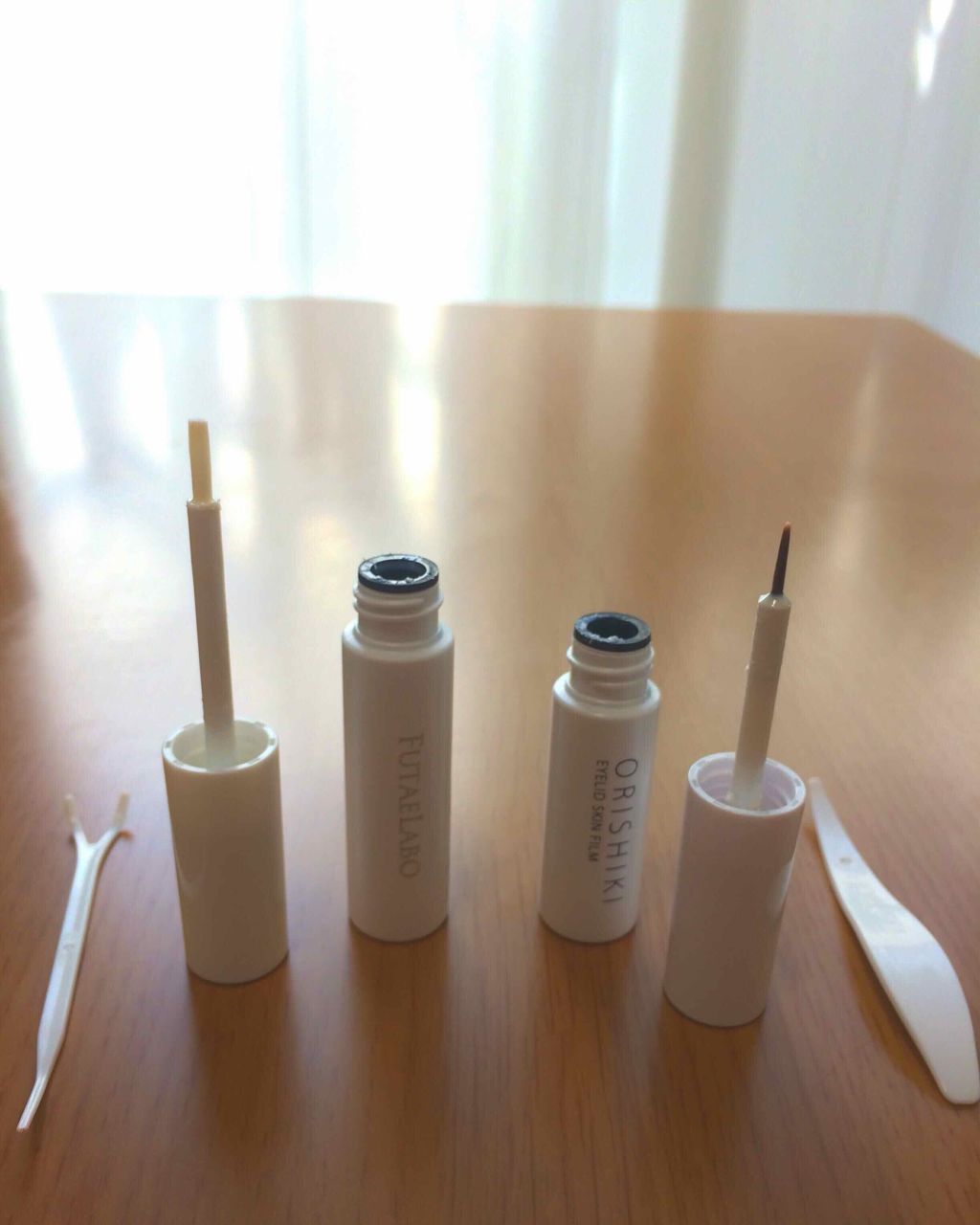 【旧品】オリシキ アイリッドスキンフィルム/D-UP/二重まぶた用アイテムを使ったクチコミ（2枚目）