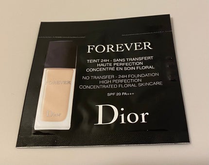 Dior ディオールスキン フォーエヴァー フルイド マットのクチコミ「Diorディオールスキン フォーエヴァー
フルイド マット
1Nニュートラル
イベント参加時.....」(1枚目)