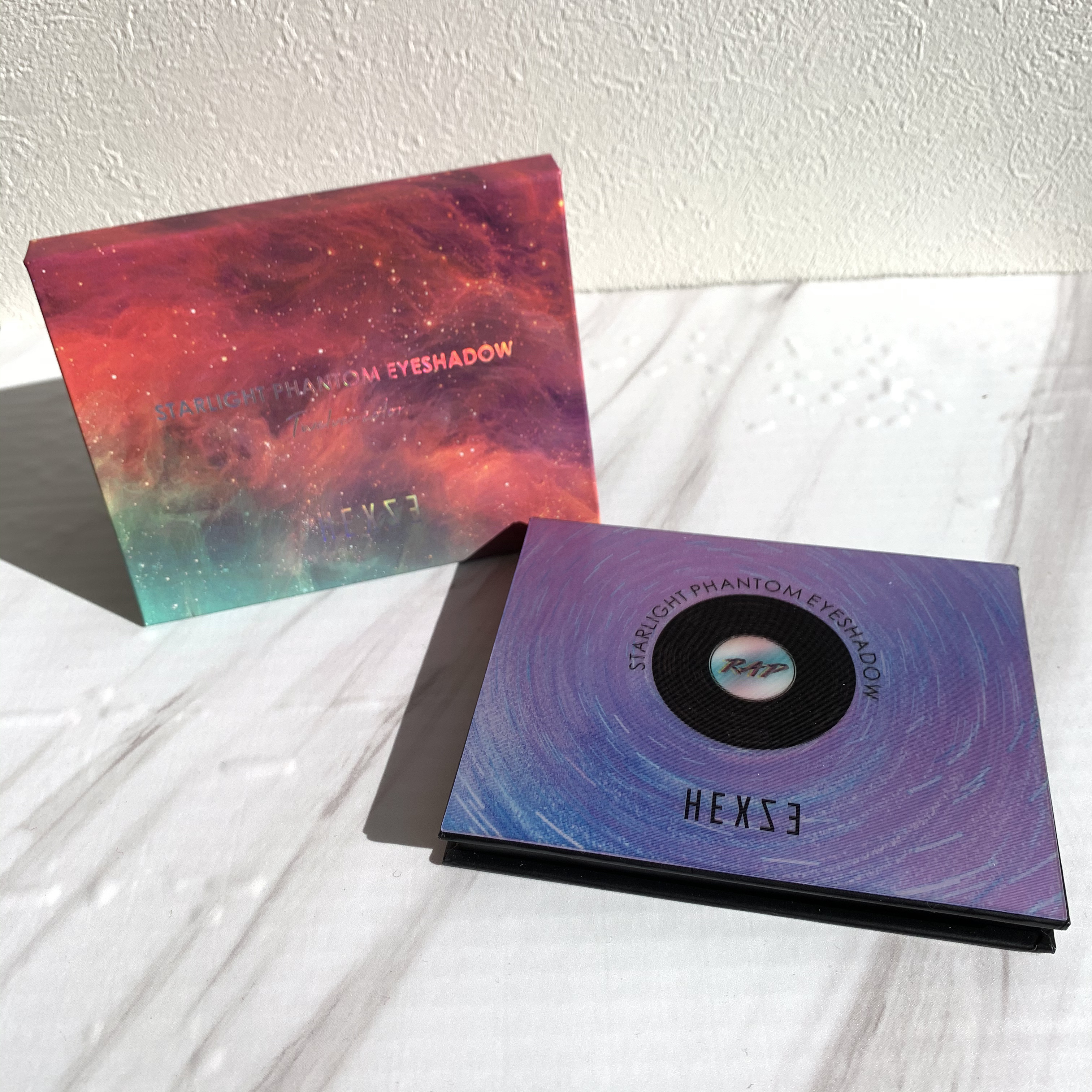 HEXZEスターライトファントム１２アイシャドウ０１/HEXZE（ヘックスゼ）/アイシャドウパレットを使ったクチコミ（1枚目）