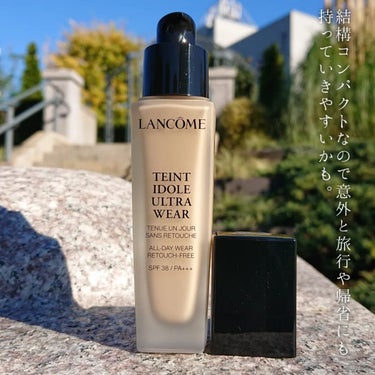 タンイドル ウルトラ ウェア リキッド/LANCOME/リキッドファンデーションを使ったクチコミ（3枚目）