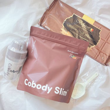 Cobody Slim+ リッチショコラ味/Cobody Slim＋/ドリンクを使ったクチコミ（2枚目）