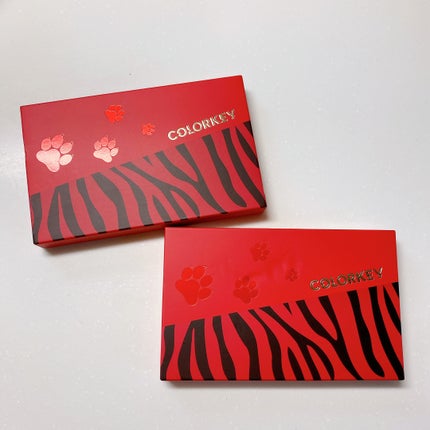 トラ十色アイシャドウパレット/COLORKEY/アイシャドウパレットを使ったクチコミ(4枚目)