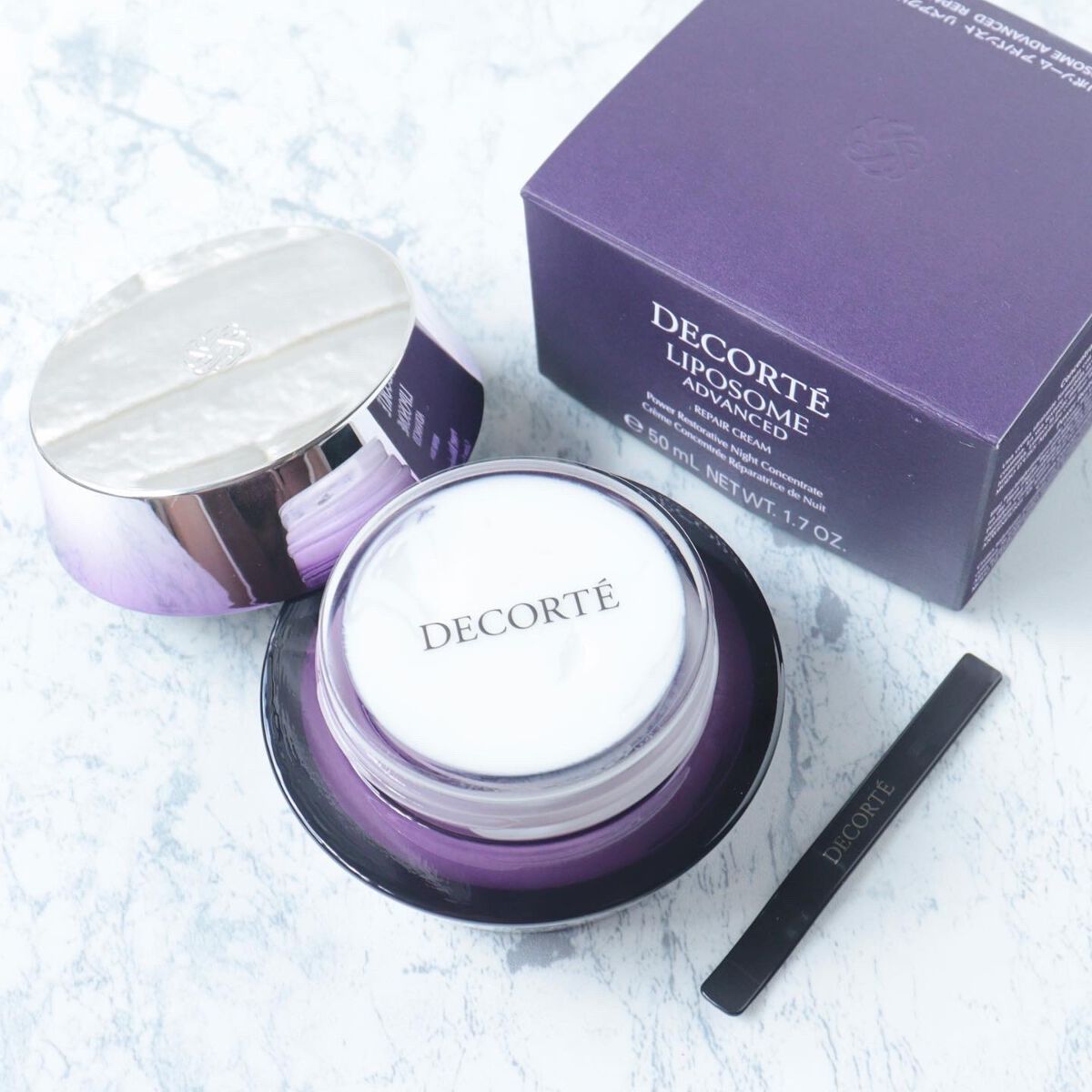 リポソーム アドバンスト リペアクリーム/DECORTÉ/フェイスクリームを使ったクチコミ(2枚目)