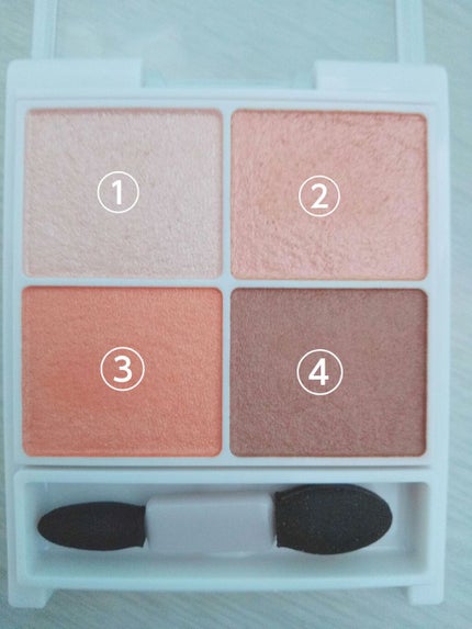 シルキースフレアイズ/キャンメイク/アイシャドウパレットを使ったクチコミ(2枚目)