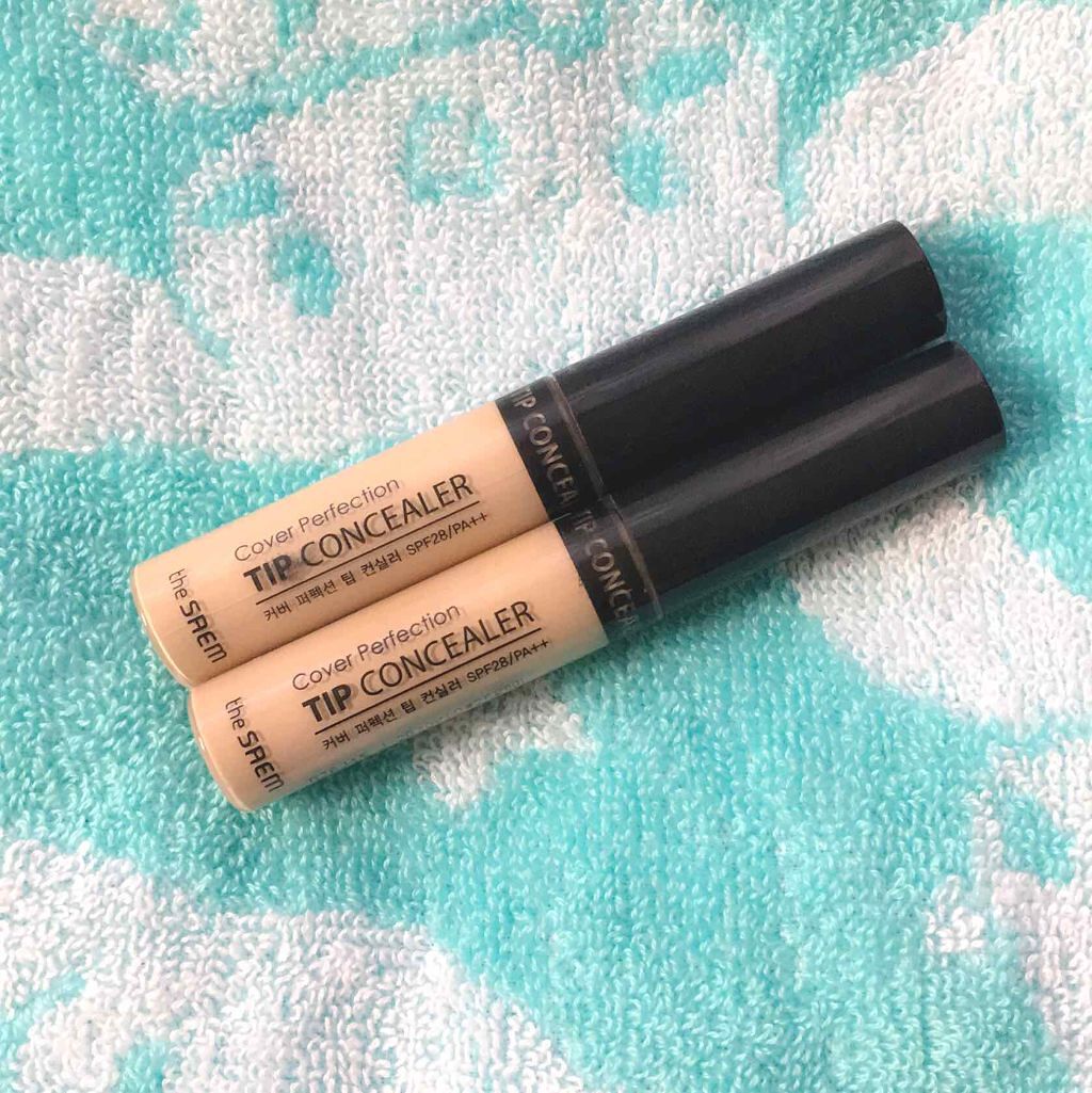 カバーパーフェクション チップコンシーラー/the SAEM/リキッドコンシーラーを使ったクチコミ(1枚目)