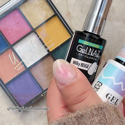 ジェルネイル(ライト対応)/セリア/ジェルネイルを使ったクチコミ(5枚目)