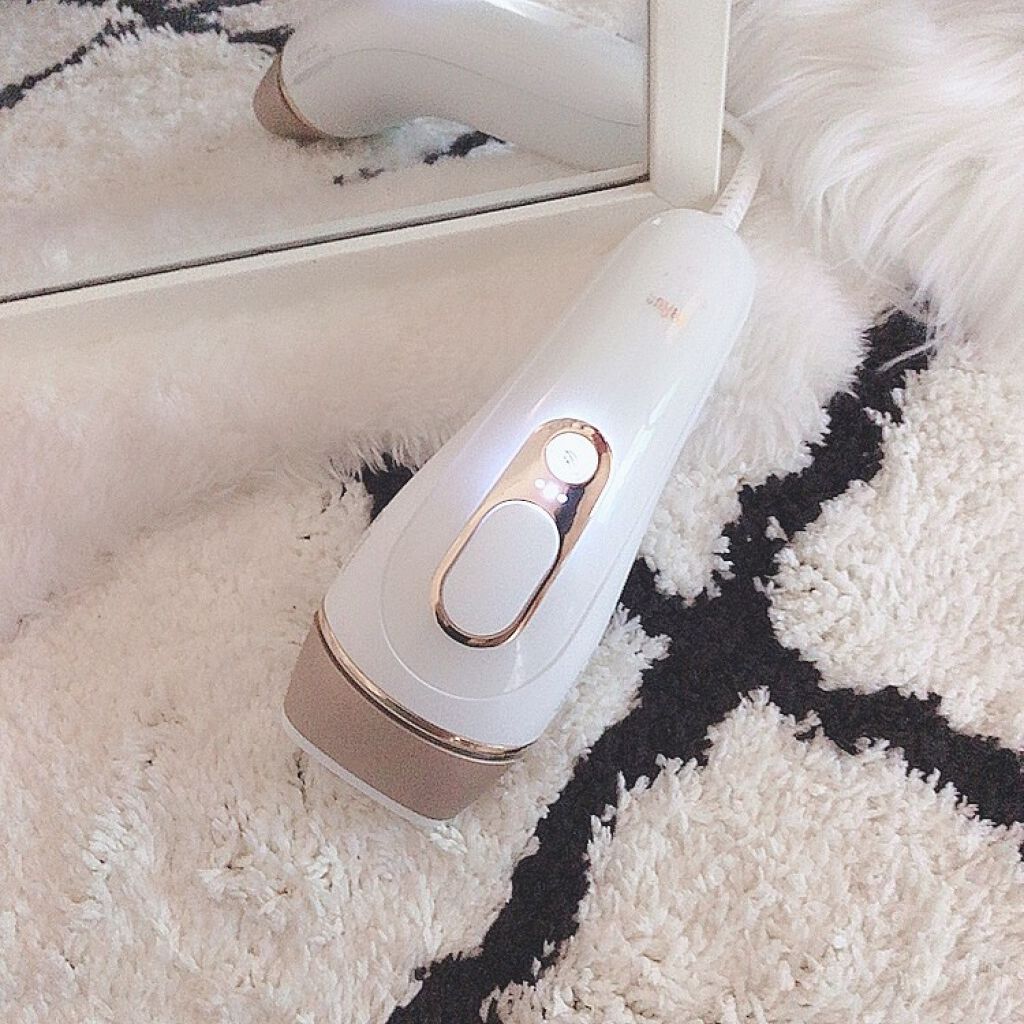 ブラウンシルクエキスパート (光美容器)/ブラウン/家庭用脱毛器を使ったクチコミ(1枚目)