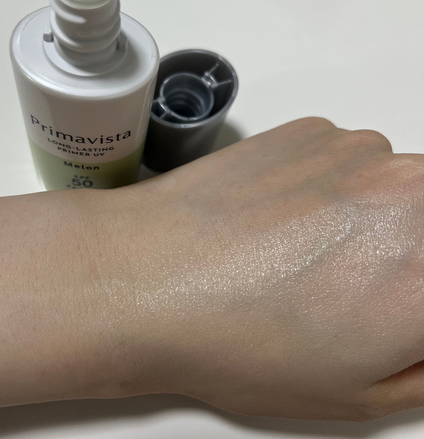 スキンプロテクトベース<皮脂くずれ防止>SPF50/プリマヴィスタ/化粧下地を使ったクチコミ(3枚目)