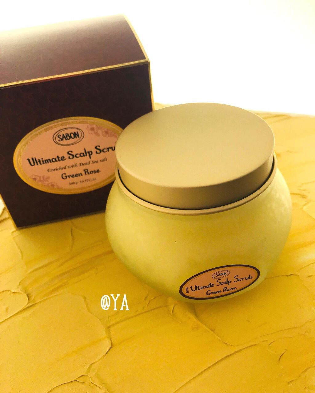 ヘッドスクラブ グリーン・ローズ/SABON/ヘッドスクラブを使ったクチコミ（1枚目）